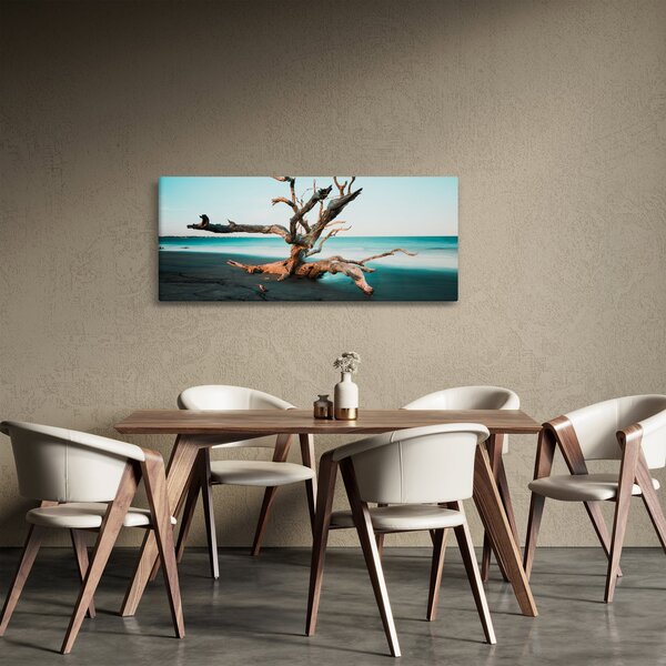 Slika - Naplavine na plaži (120x50 cm)