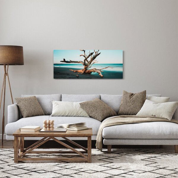 Slika - Naplavine na plaži (120x50 cm)