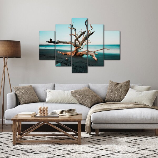 Slika - Naplavine na plaži (150x105 cm)