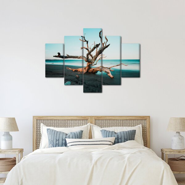 Slika - Naplavine na plaži (150x105 cm)