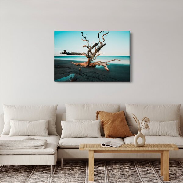 Slika - Naplavine na plaži (90x60 cm)