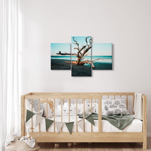 Slika - Naplavine na plaži (90x60 cm)