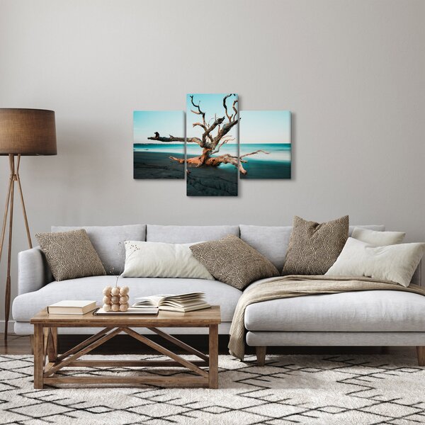 Slika - Naplavine na plaži (90x60 cm)
