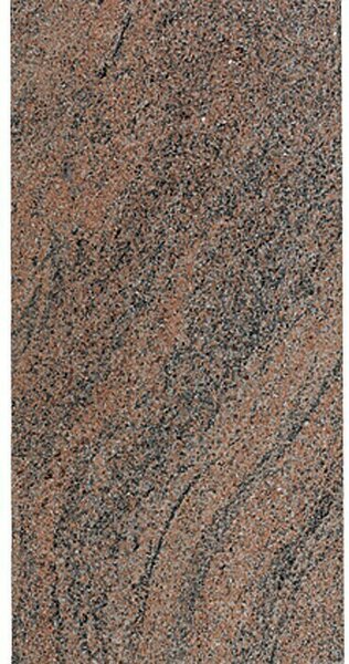 Pločica od prirodnog kamena (30,5 x 61 cm, Crvene boje, Sjaj)