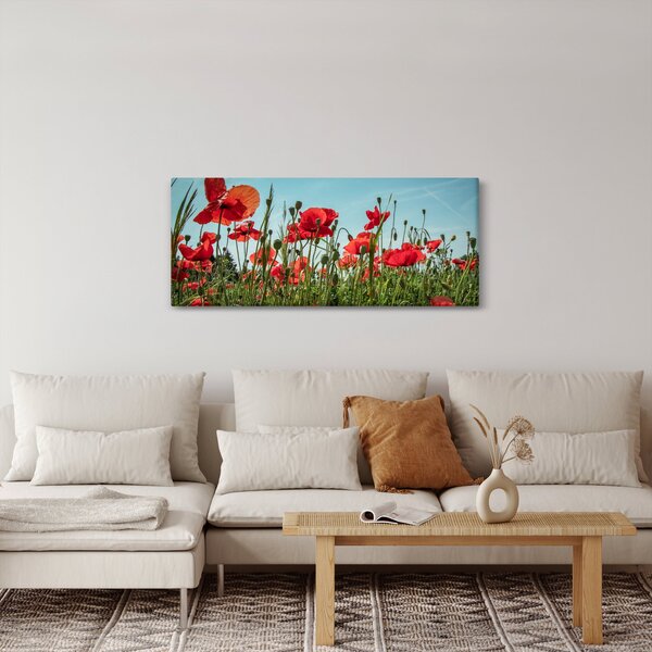 Slika - Na polju makova (120x50 cm)