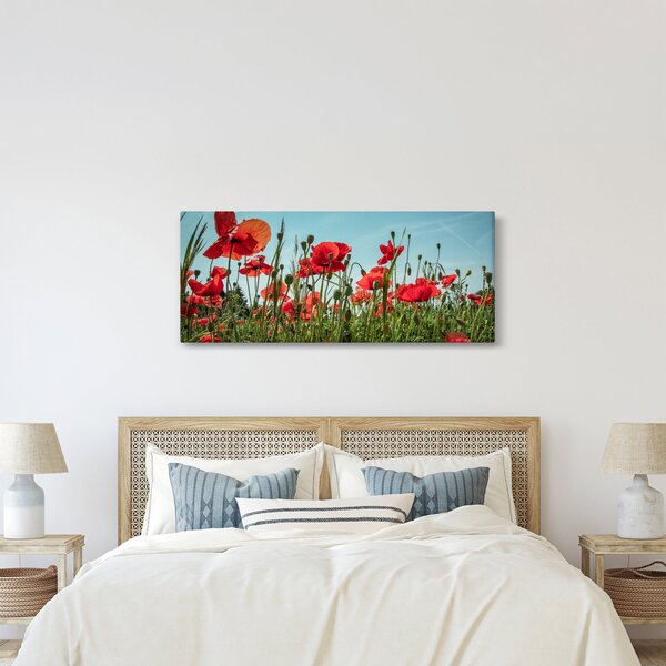 Slika - Na polju makova (120x50 cm)
