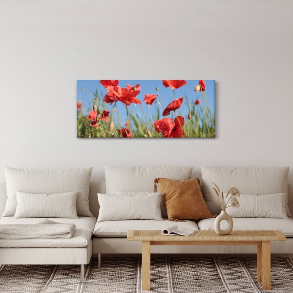 Slika - makovi (120x50 cm)