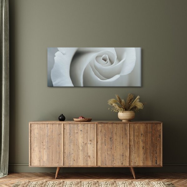 Slika - Bijela ruža (120x50 cm)