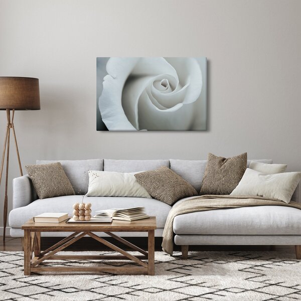 Slika - Bijela ruža (90x60 cm)