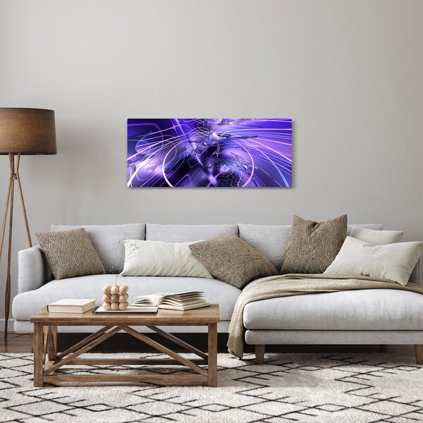 Slika tehničke apstrakcije (120x50 cm)