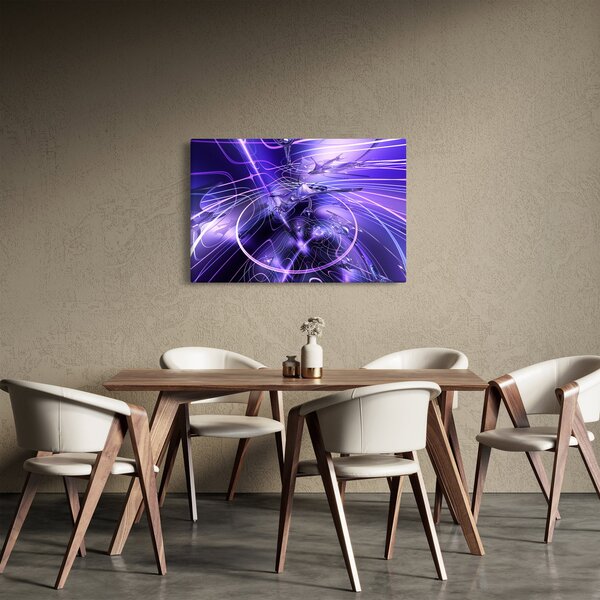 Slika tehničke apstrakcije (90x60 cm)