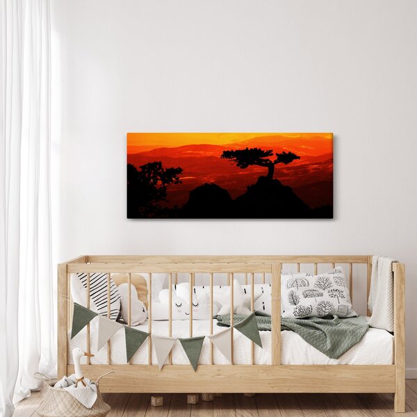 Slika - Zalazak sunca (120x50 cm)