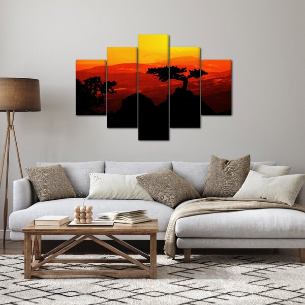 Slika - Zalazak sunca (150x105 cm)