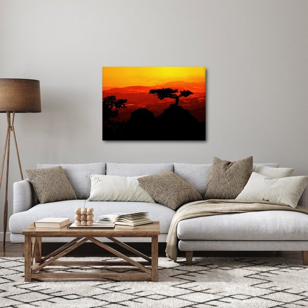 Slika - Zalazak sunca (70x50 cm)