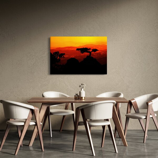 Slika - Zalazak sunca (90x60 cm)