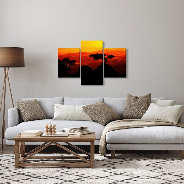 Slika - Zalazak sunca (90x60 cm)