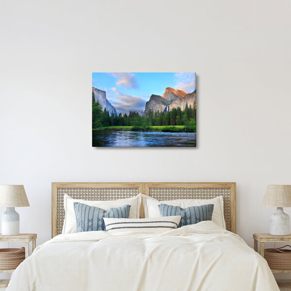 Slika divljeg planinskog krajolika (70x50 cm)