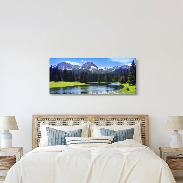 Slika - Snježni planinski vrhovi (120x50 cm)