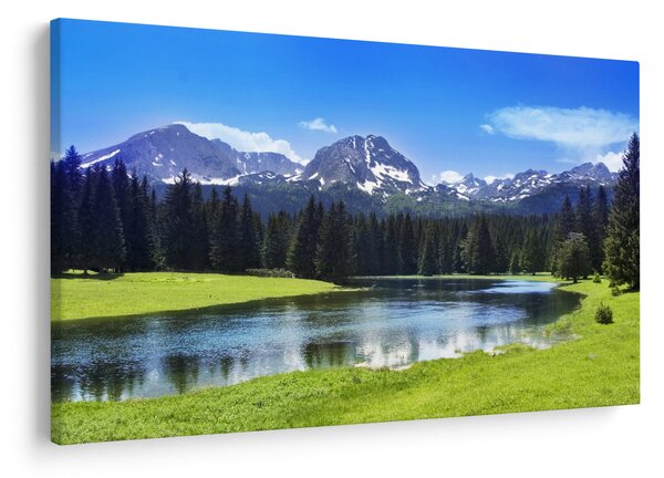 Slika - Snježni planinski vrhovi (90x60 cm)