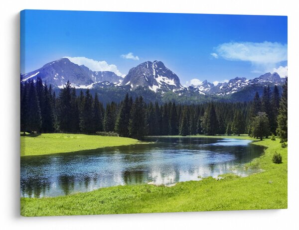 Slika - Snježni planinski vrhovi (70x50 cm)