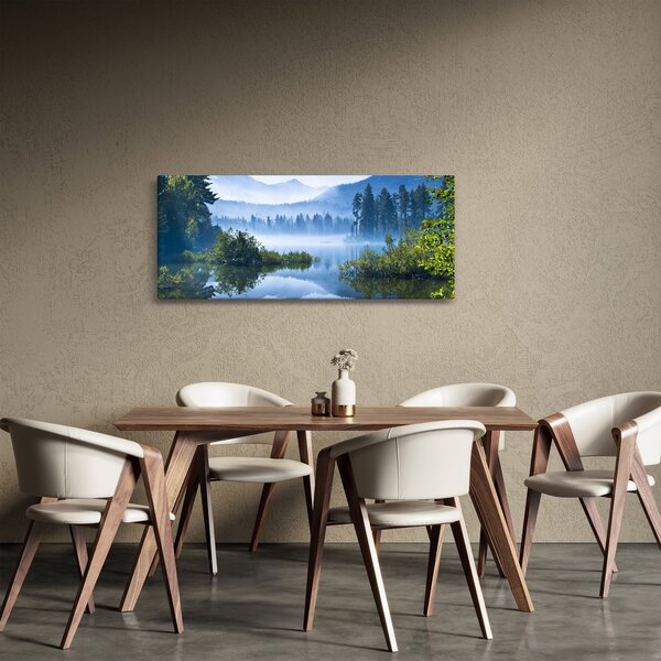Slika planinskog jezera (120x50 cm)