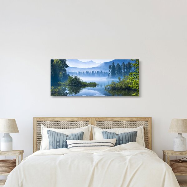 Slika planinskog jezera (120x50 cm)