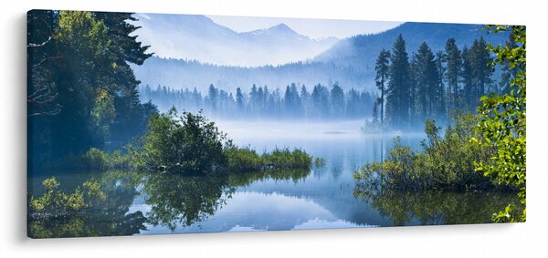 Slika planinskog jezera (120x50 cm)