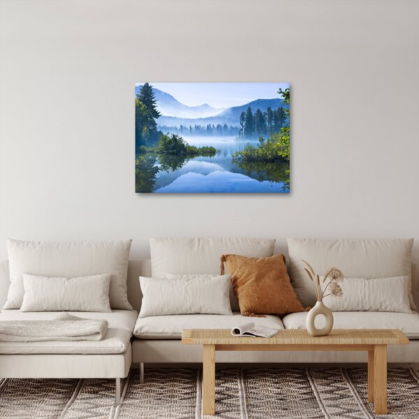 Slika planinskog jezera (70x50 cm)
