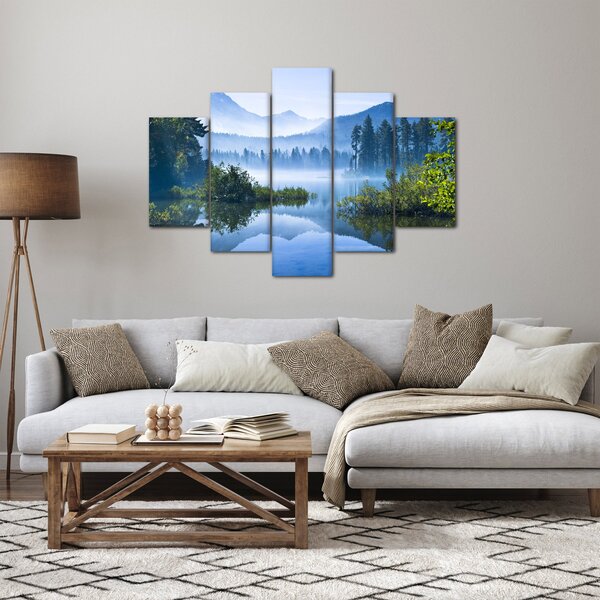 Slika planinskog jezera (150x105 cm)