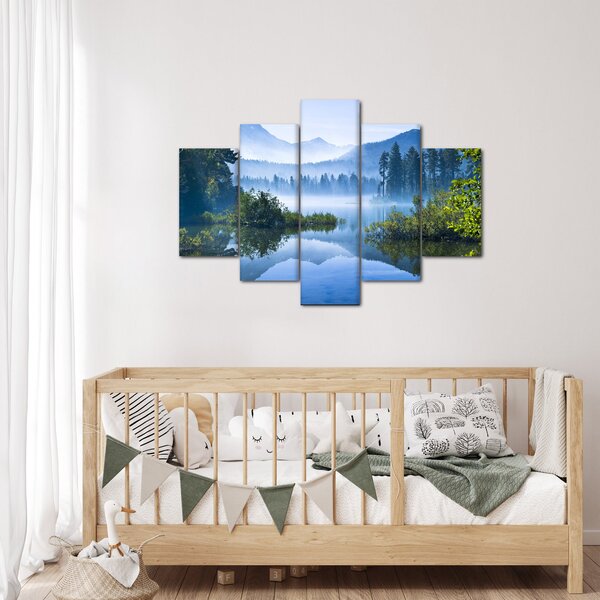 Slika planinskog jezera (150x105 cm)