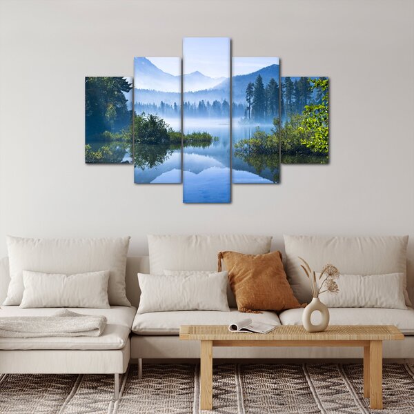 Slika planinskog jezera (150x105 cm)
