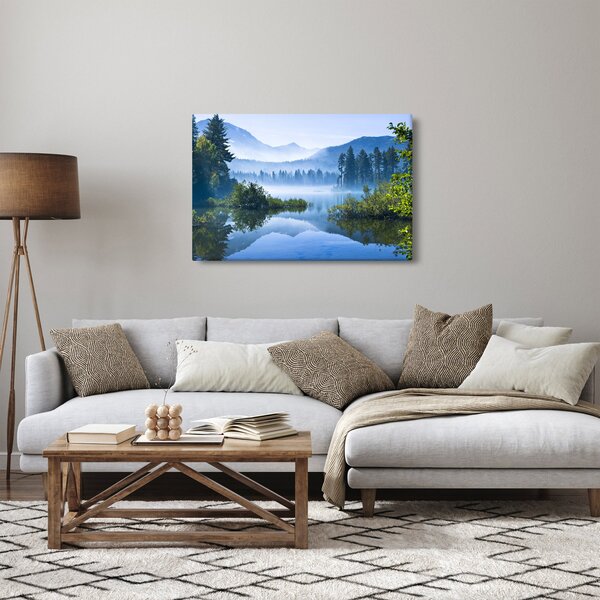 Slika planinskog jezera (90x60 cm)