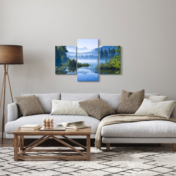 Slika planinskog jezera (90x60 cm)