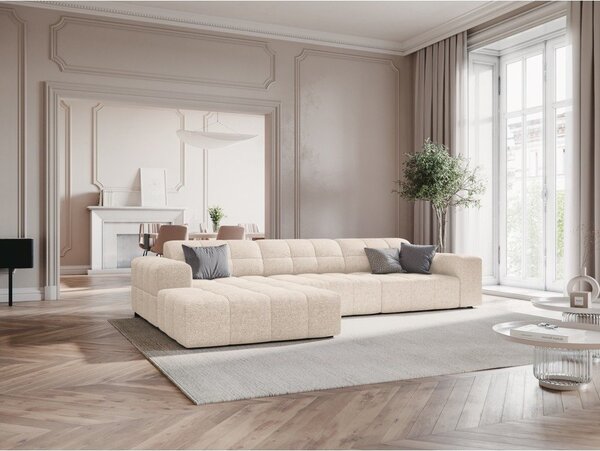 Krem kutna garnitura (s lijevim kutom) Chicago – Cosmopolitan Design