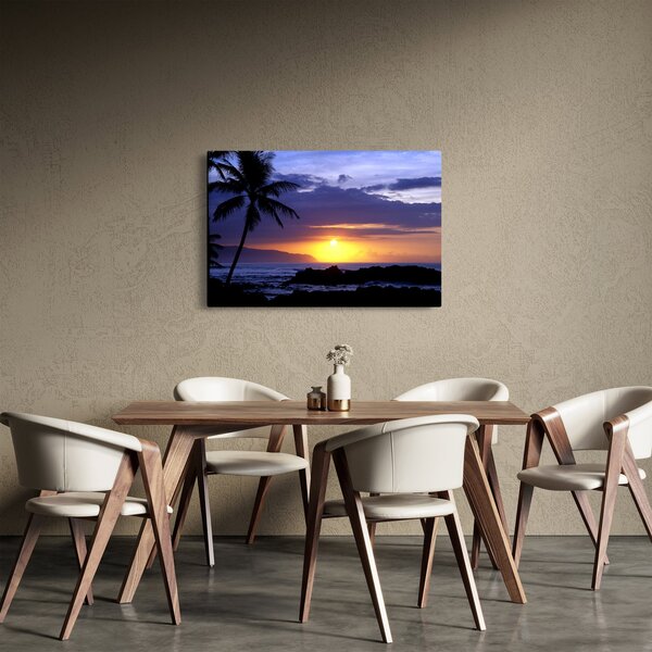 Slika zalaska sunca nad morem (90x60 cm)