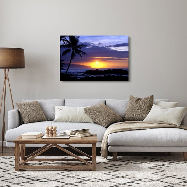 Slika zalaska sunca nad morem (90x60 cm)