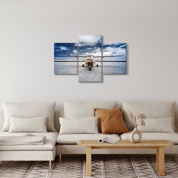 Slika motornog zrakoplova (90x60 cm)