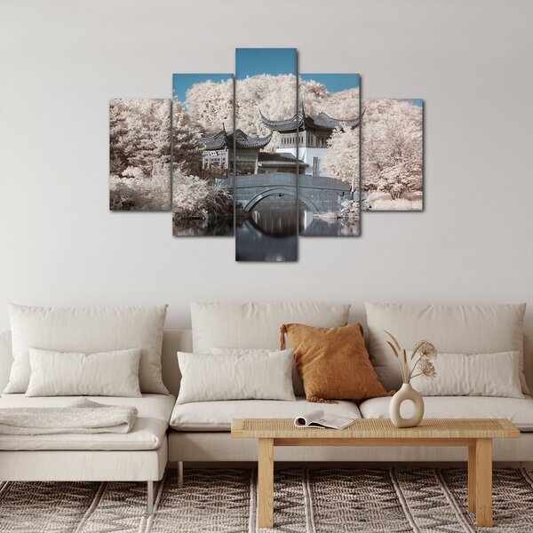 Slika - Cvjetajuća stabla u Aziji (150x105 cm)