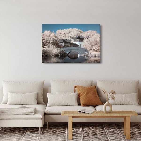 Slika - Cvjetajuća stabla u Aziji (90x60 cm)
