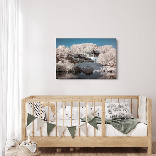 Slika - Cvjetajuća stabla u Aziji (90x60 cm)