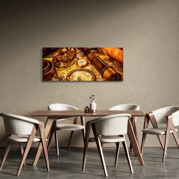 Slika - Povijesna pomagala pomoraca (120x50 cm)