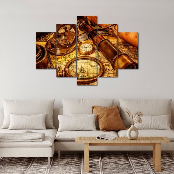 Slika - Povijesna pomagala pomoraca (150x105 cm)