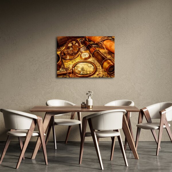 Slika - Povijesna pomagala pomoraca (70x50 cm)
