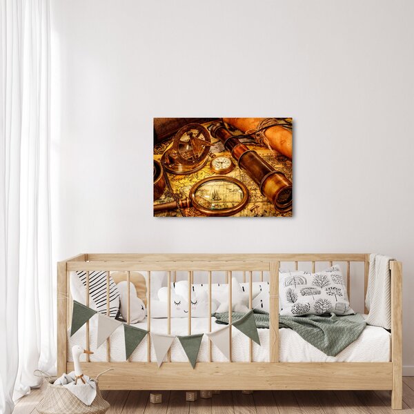Slika - Povijesna pomagala pomoraca (70x50 cm)