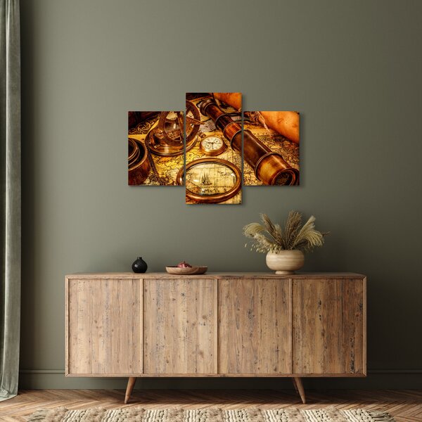 Slika - Povijesna pomagala pomoraca (90x60 cm)