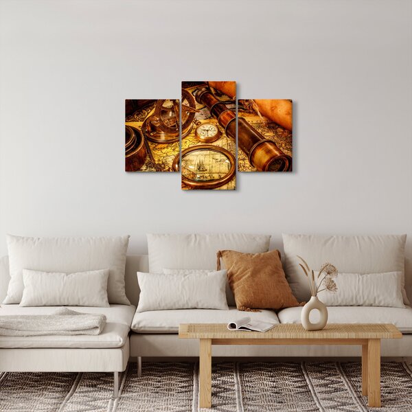 Slika - Povijesna pomagala pomoraca (90x60 cm)