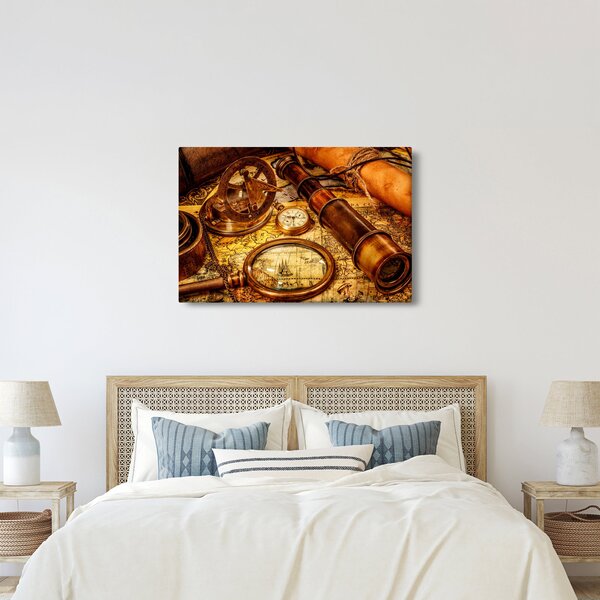 Slika - Povijesna pomagala pomoraca (90x60 cm)