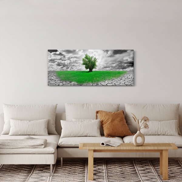 Slika - Djelić prirode u gradu (120x50 cm)