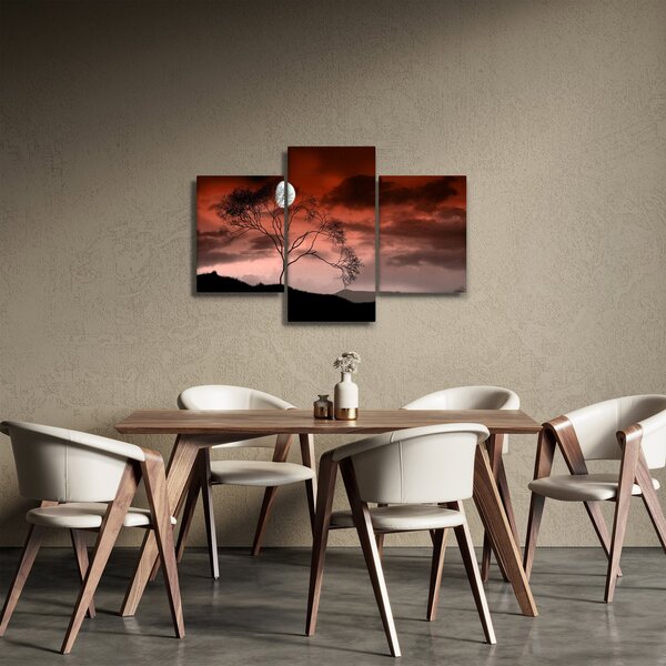 Slika - Mjesec koji osvjetljava noć (90x60 cm)
