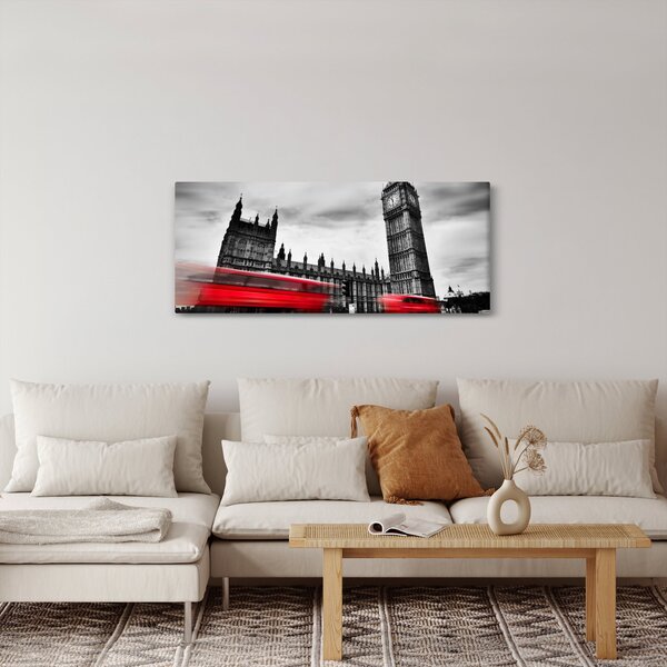 Slika - Londonski Houses of Parliament (120x50 cm)